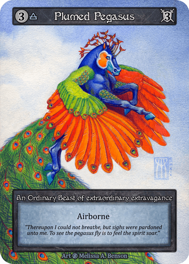 Plumed Pegasus