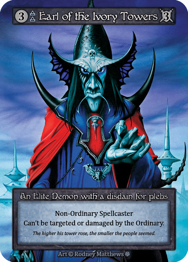 Earl of the Ivory Towers