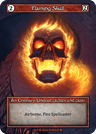 Flaming Skull