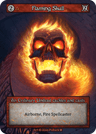 Flaming Skull