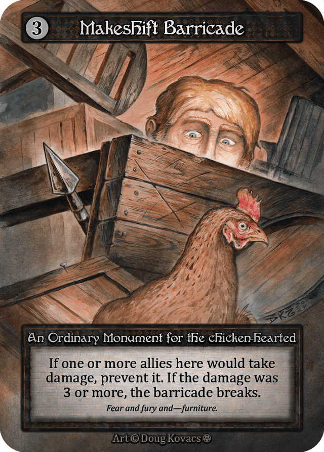 Makeshift Barricade